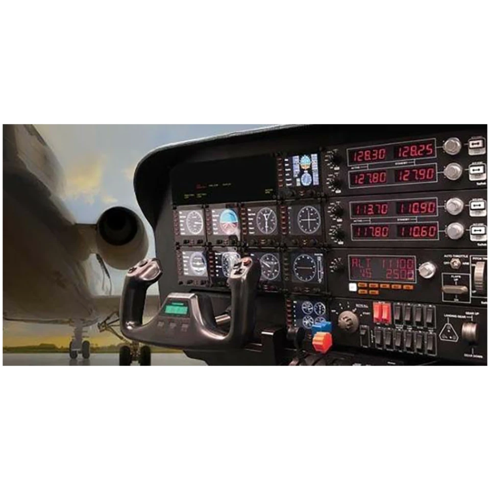 Test Panneau de Commutateurs pour Simulateur de Vol Logitech G Saitek Pro Flight Switch Panel