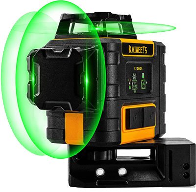 test-et-avis--niveau-laser-vert-3-x-360-kaiweets-professionnel-automatique