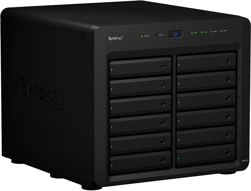 test-synology-diskstation-nas-ds2419-12baies