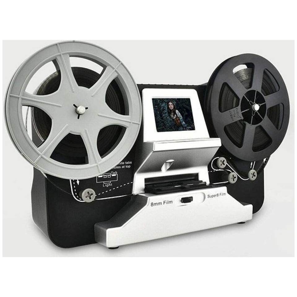 Mersoco Scanner de pellicule pour Films 8 mm et Super 8